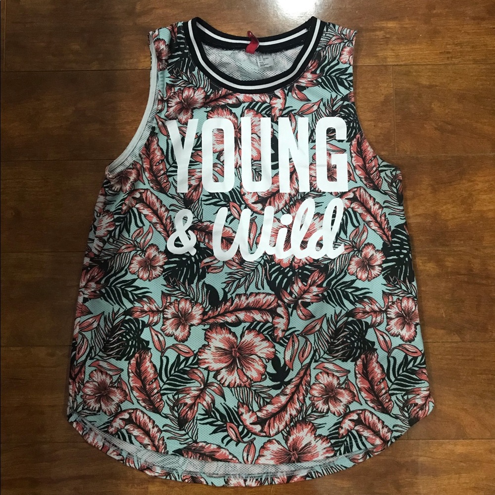 H&M Young & Wild Floral Top